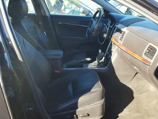 3LNHL2JC5CR829144 - 2012 LINCOLN MKZ Negro foto 5