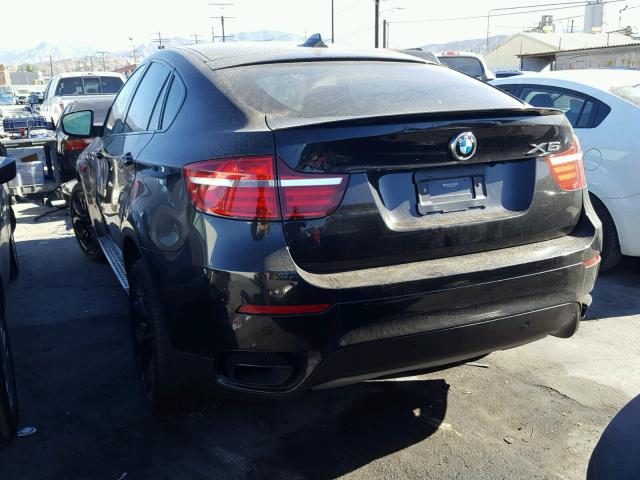 5UXFG8C58EL592943 - 2014 BMW X6 XDRIVE5 BLACK photo 3