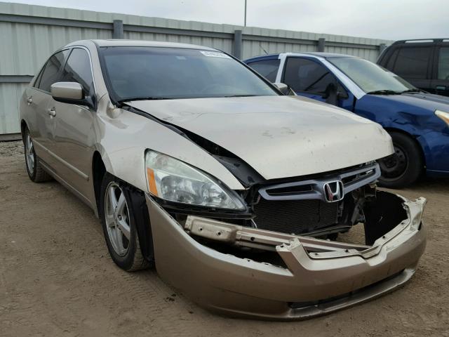 1HGCM56835A011959 - 2005 HONDA ACCORD EX GOLD photo 1