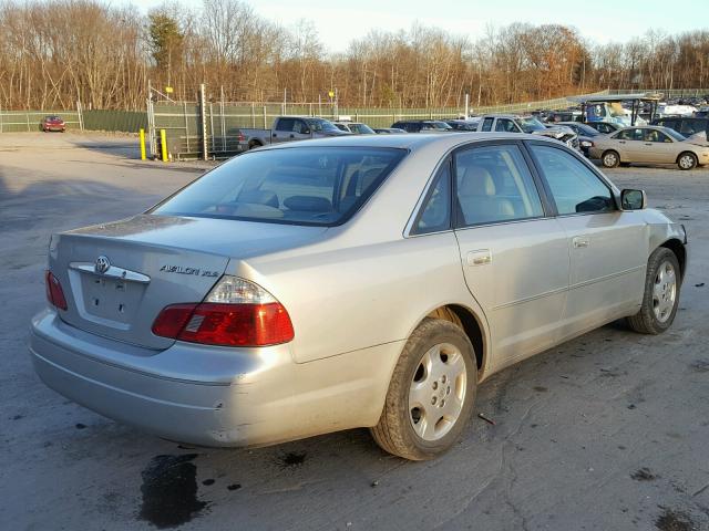 4T1BF28B94U343893 - 2004 TOYOTA AVALON XL SILVER photo 4