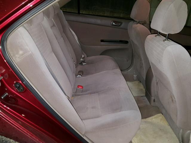 4T1BE32K96U160918 - 2006 TOYOTA CAMRY LE 勃艮第红 照片 6