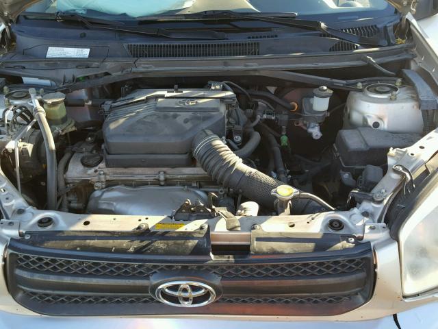 JTEHD20V350061585 - 2005 TOYOTA RAV4 GOLD photo 7