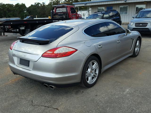 WP0AB2A76BL061490 - 2011 PORSCHE PANAMERA S SILVER photo 4