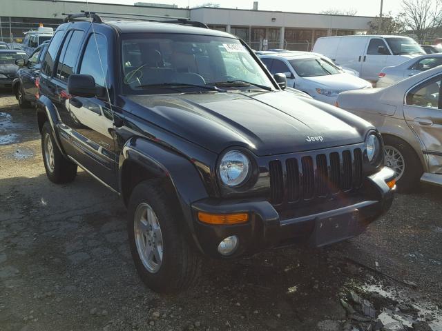 1J4GL58K94W270544 - 2004 JEEP LIBERTY LI BLACK photo 1