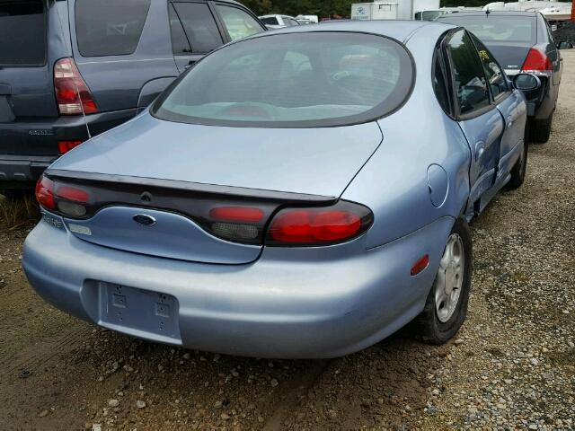 1FAFP52U7WA115951 - 1998 FORD TAURUS LX BLUE photo 4