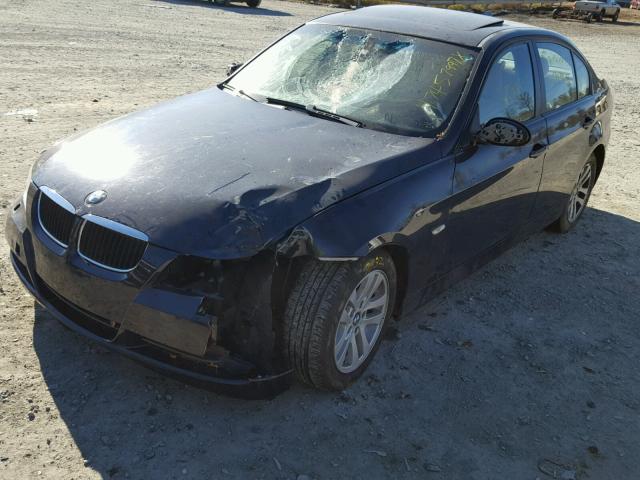 WBAVB13586KX42573 - 2006 BMW 325 I BLUE photo 2