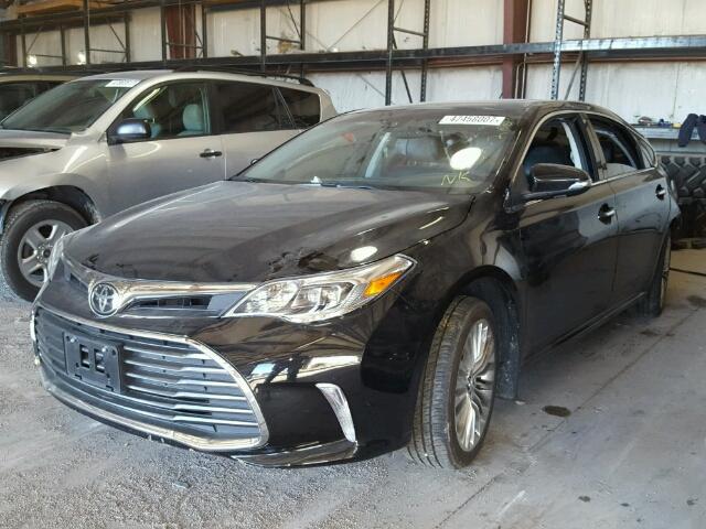 4T1BK1EB7GU195693 - 2016 TOYOTA AVALON XLE BLACK photo 2