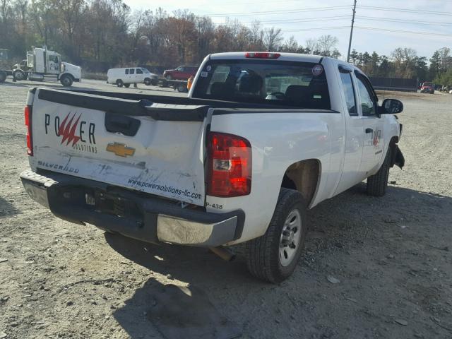 1GCRCPEX7CZ330554 - 2012 CHEVROLET SILVERADO WHITE photo 4