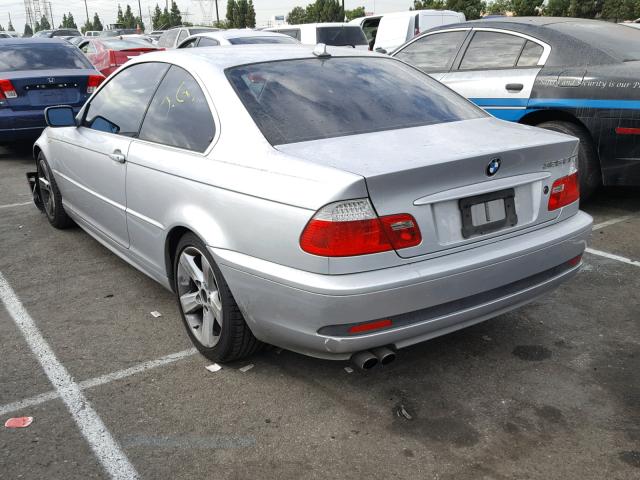 WBABV13444JT21681 - 2004 BMW 325 CI SUL SILVER photo 3