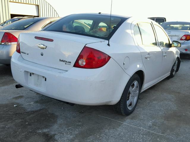 1G1AL58F087339385 - 2008 CHEVROLET COBALT LT WHITE photo 4