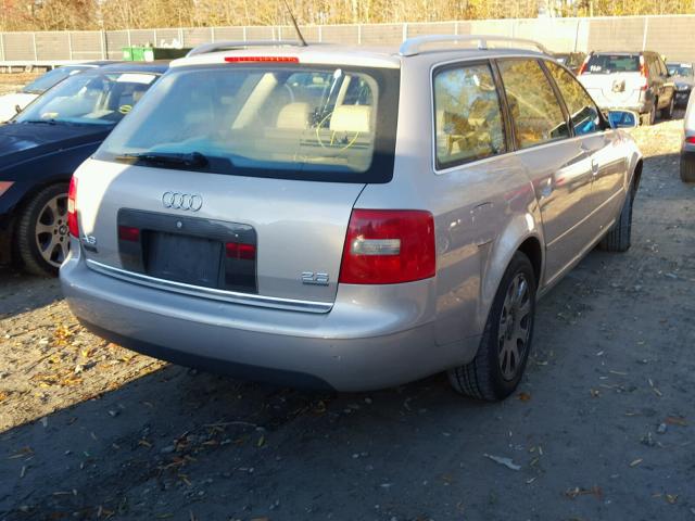 WAULH24B0YN093403 - 2000 AUDI A6 2.8 AVA BEIGE photo 4