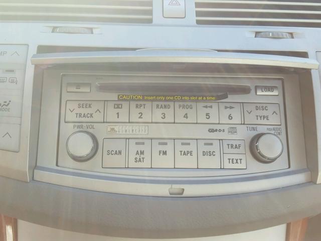 4T1BK36B66U076719 - 2006 TOYOTA AVALON XL SILVER photo 9