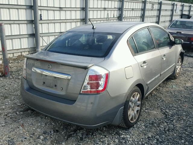 3N1AB6APXBL610946 - 2011 NISSAN SENTRA 2.0 SILVER photo 4