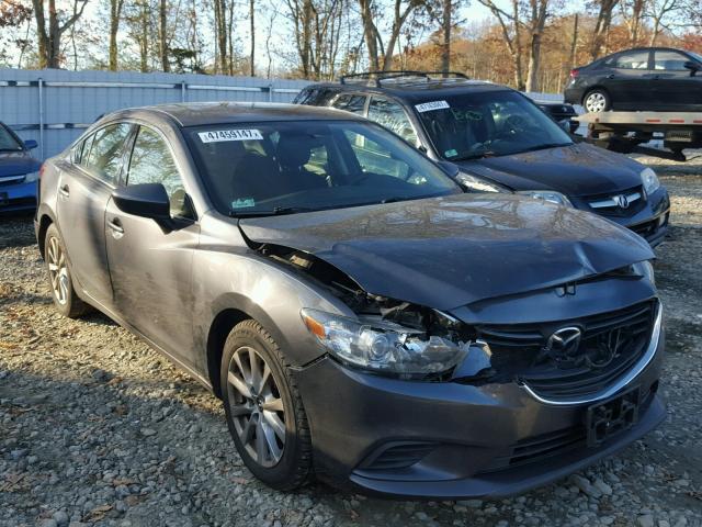 JM1GJ1U68F1172537 - 2015 MAZDA 6 SPORT GRAY photo 1