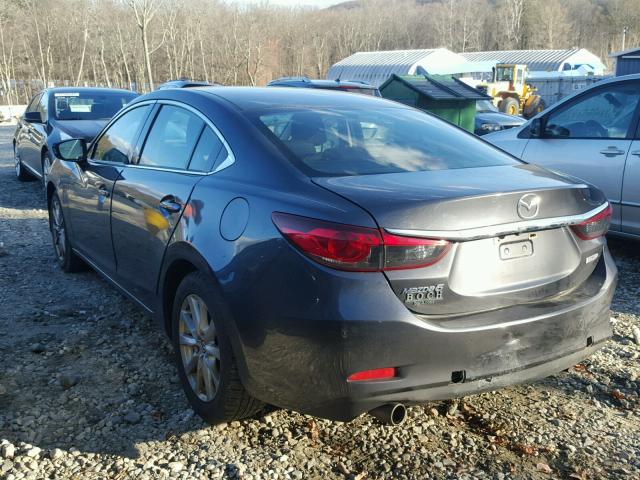 JM1GJ1U68F1172537 - 2015 MAZDA 6 SPORT GRAY photo 3