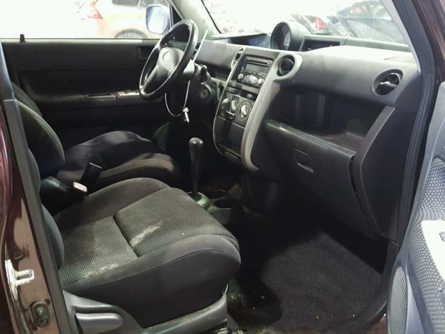 JTLKT324164032768 - 2006 TOYOTA SCION XB Granate foto 5