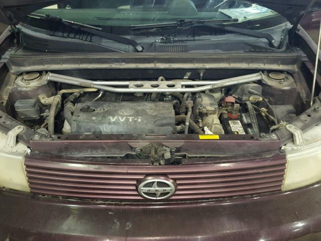 JTLKT324164032768 - 2006 TOYOTA SCION XB Granate foto 7