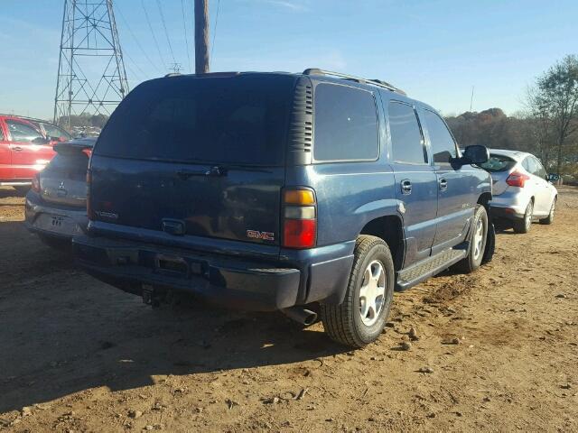 1GKEK63U15J162761 - 2005 GMC YUKON DENA BLUE photo 4