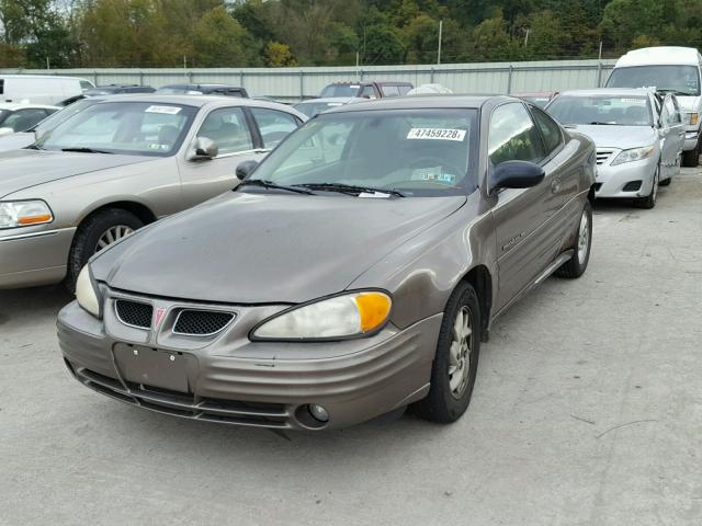 1G2NF12FX2C123516 - 2002 PONTIAC GRAND AM S Qızıl foto 2