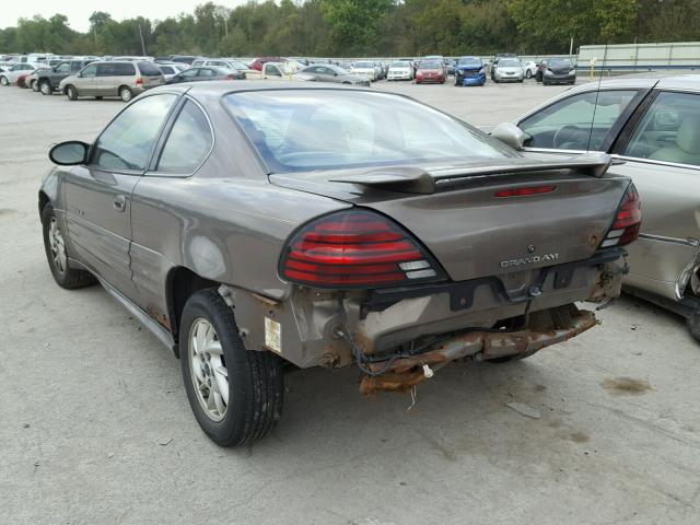 1G2NF12FX2C123516 - 2002 PONTIAC GRAND AM S Qızıl foto 3