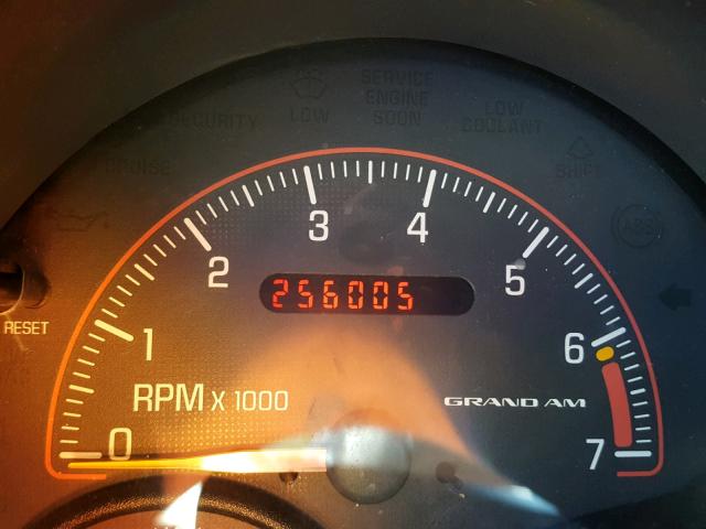 1G2NF12FX2C123516 - 2002 PONTIAC GRAND AM S Qızıl foto 8