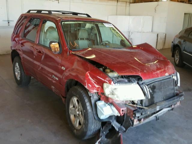 4M2CU98H36KJ18244 - 2006 MERCURY MARINER HE RED photo 1