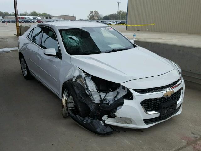 1G11C5SL2FF266103 - 2015 CHEVROLET MALIBU 1LT WHITE photo 1