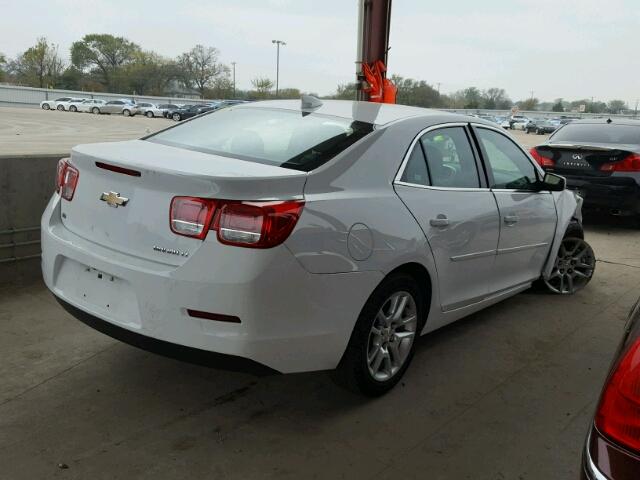 1G11C5SL2FF266103 - 2015 CHEVROLET MALIBU 1LT WHITE photo 4