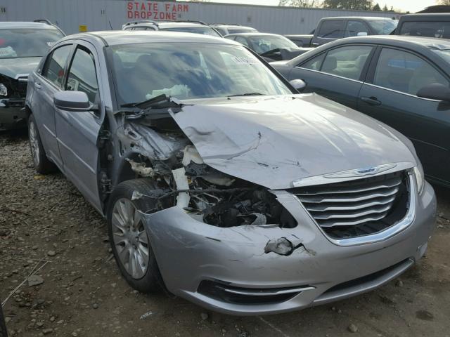 1C3CCBABXDN568673 - 2013 CHRYSLER 200 LX SILVER photo 1