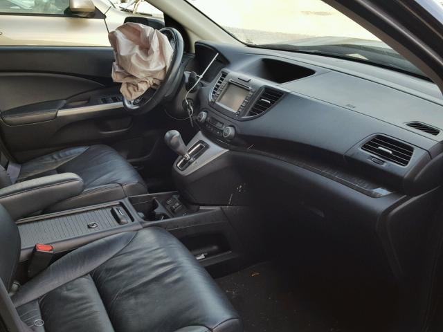 5J6RM4H77CL001888 - 2012 HONDA CR-V EXL 黑色 照片 5