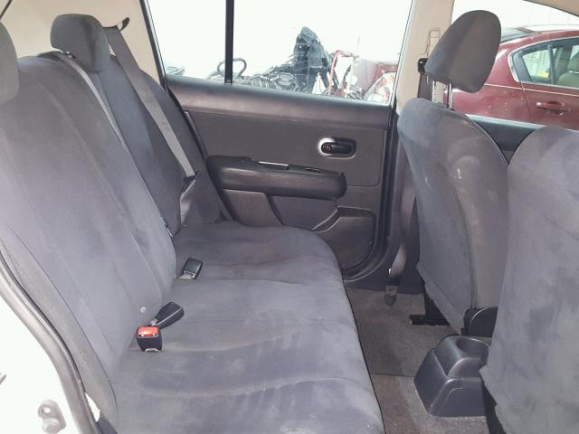 3N1BC13E89L450611 - 2009 NISSAN VERSA S SILVER photo 6