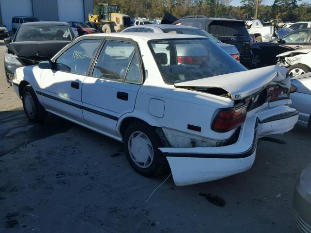 1NXAE94A8NZ271106 - 1992 TOYOTA COROLLA DL WHITE photo 3