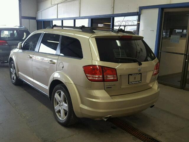 3D4PH5FV4AT164379 - 2010 DODGE JOURNEY SX GOLD photo 3