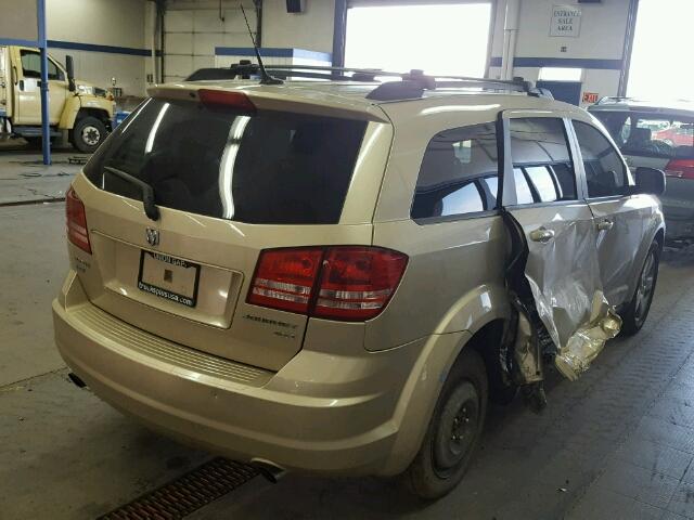 3D4PH5FV4AT164379 - 2010 DODGE JOURNEY SX GOLD photo 4