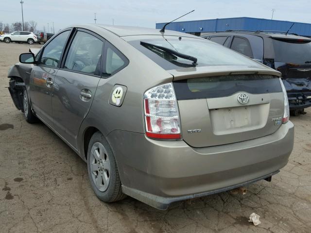 JTDKB20U583451243 - 2008 TOYOTA PRIUS GOLD photo 3