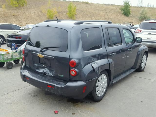 3GNBAADB5AS557558 - 2010 CHEVROLET HHR LS Gris foto 4