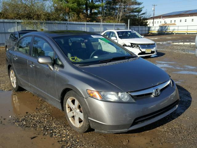 1HGFA16866L071898 - 2006 HONDA CIVIC EX GRAY photo 1