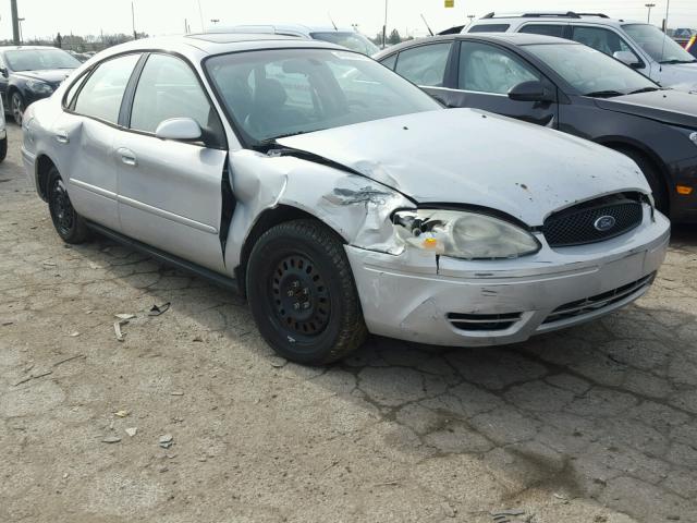 1FAFP56245A206196 - 2005 FORD TAURUS SEL SILVER photo 1