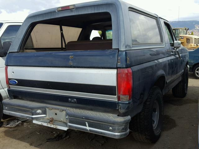 1FMEU15H0SLA50067 - 1995 FORD BRONCO U10 GREEN photo 4