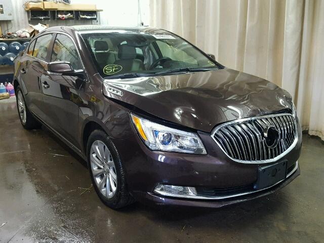 1G4GB5G36GF211177 - 2016 BUICK LACROSSE BROWN photo 1