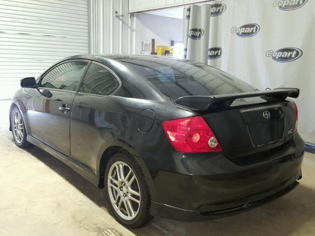 JTKDE177970197202 - 2007 TOYOTA SCION TC 黑色 照片 3