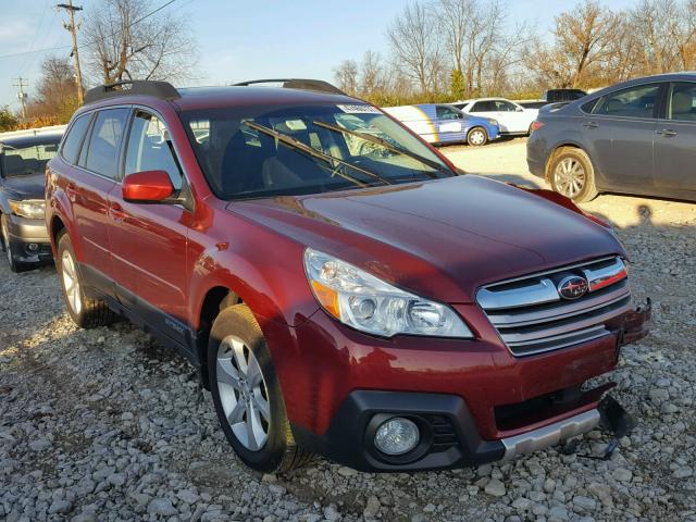 4S4BRCKC2D3218691 - 2013 SUBARU OUTBACK 2. MAROON photo 1