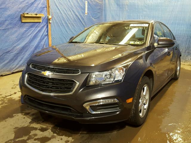 1G1PE5SB0G7228067 - 2016 CHEVROLET CRUZE LIMI GRAY photo 2