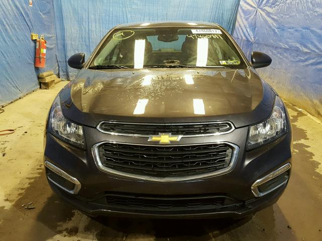 1G1PE5SB0G7228067 - 2016 CHEVROLET CRUZE LIMI GRAY photo 9