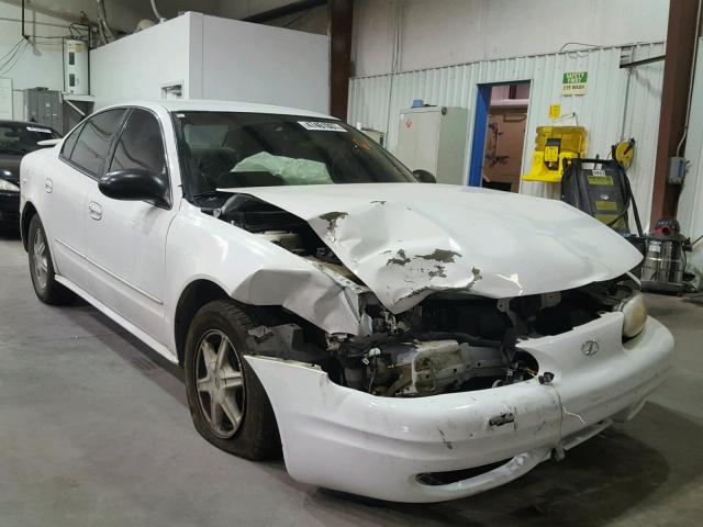 1G3NL52F53C229045 - 2003 OLDSMOBILE ALERO GL WHITE photo 1