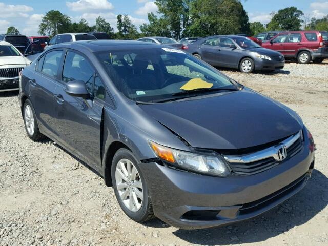 2HGFB2F9XCH551804 - 2012 HONDA CIVIC EXL 灰色 照片 1