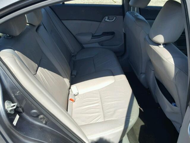 2HGFB2F9XCH551804 - 2012 HONDA CIVIC EXL 灰色 照片 6