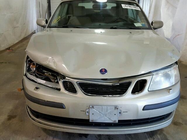 YS3FD79Y866005493 - 2006 SAAB 9-3 BASE GOLD photo 7