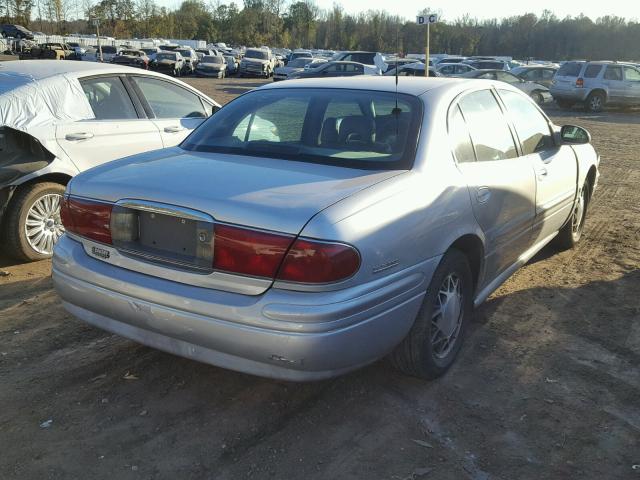 1G4HR54K32U191227 - 2002 BUICK LESABRE LI SILVER photo 4