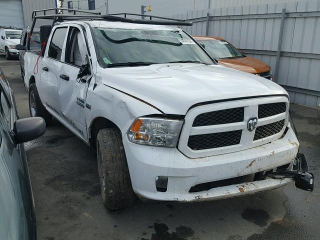 1C6RR7KT5HS600467 - 2017 RAM 1500 ST WHITE photo 1